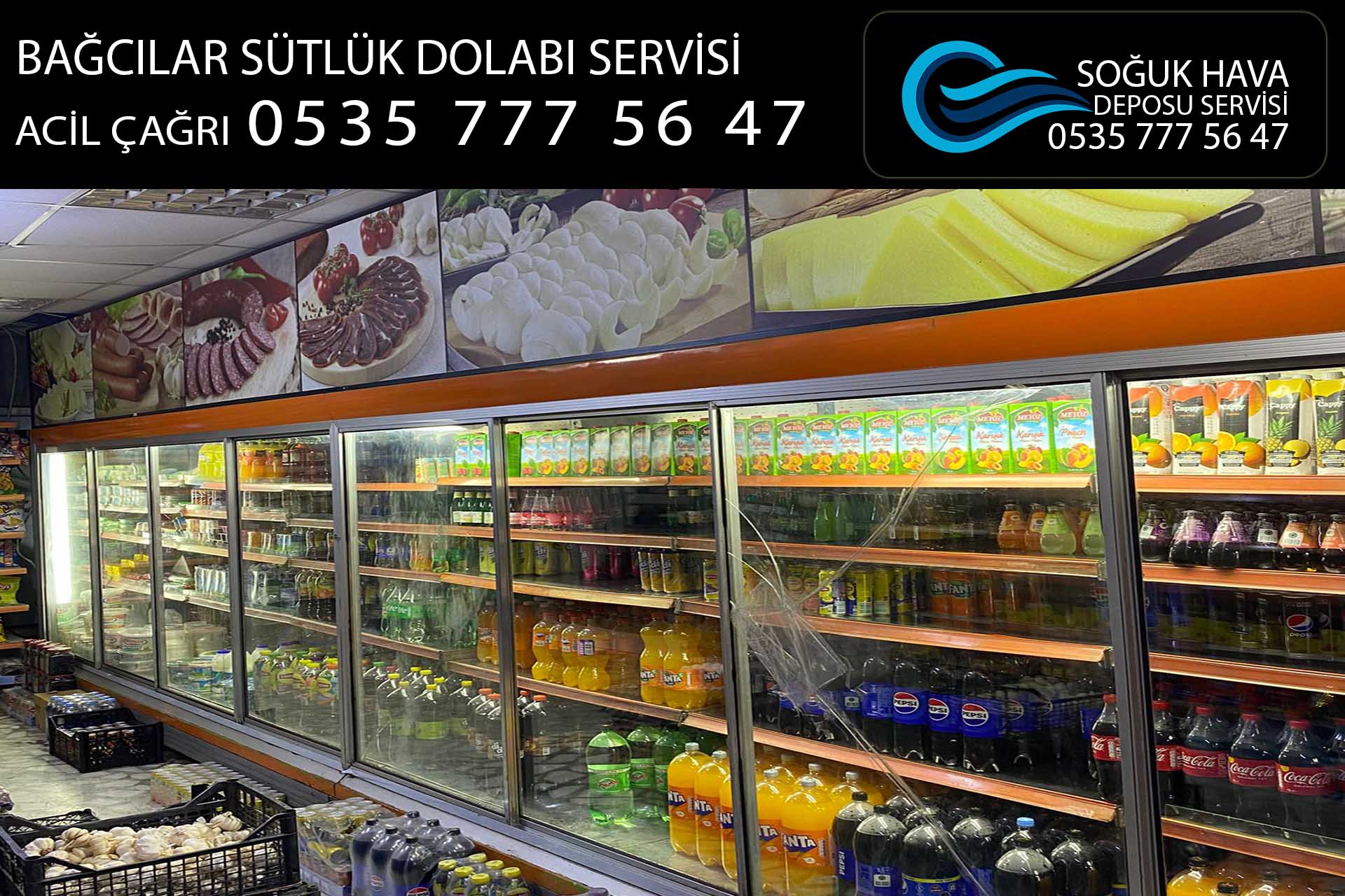 bağcılar sütlük dolabı servisi