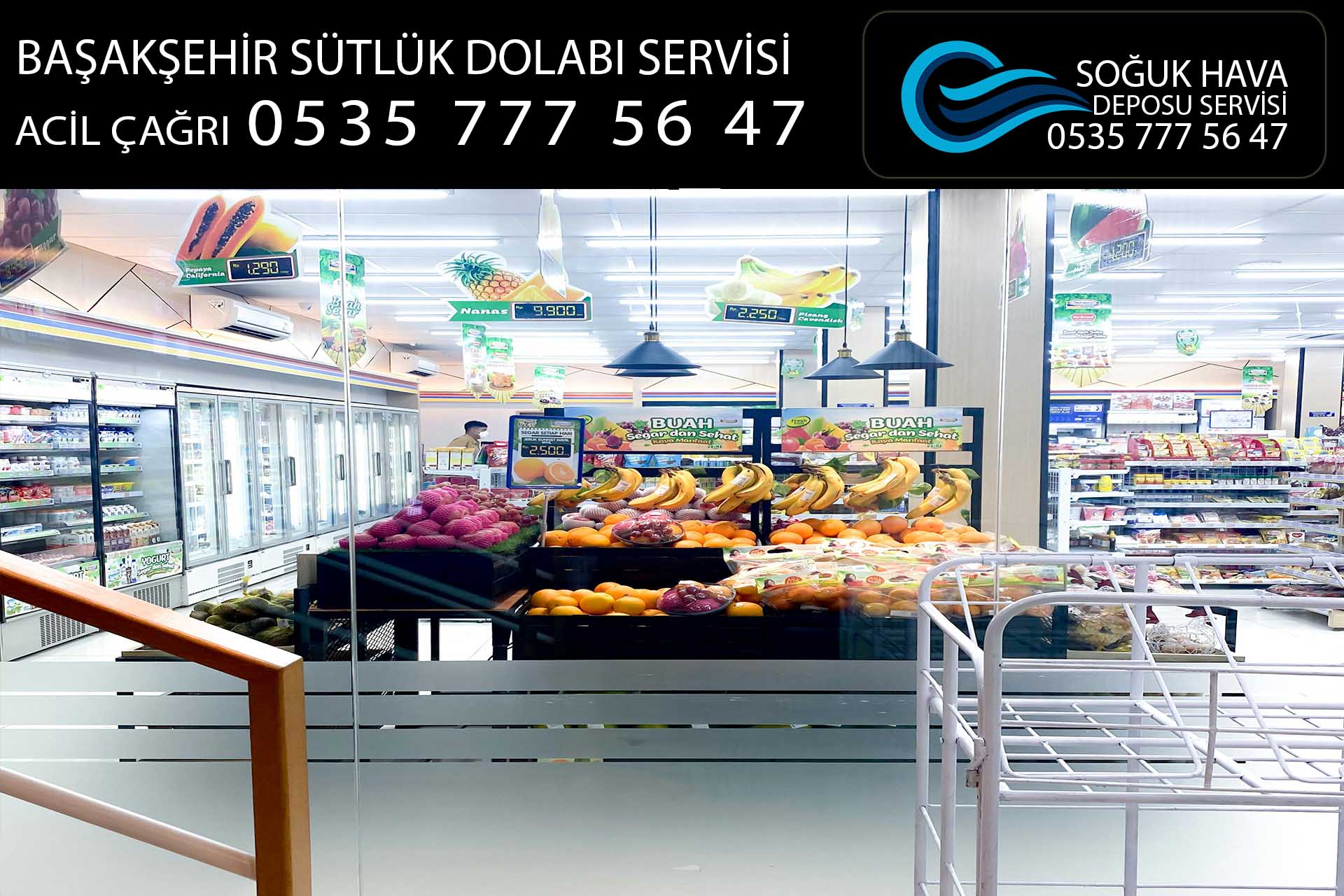 başakşehir sütlük dolabı servisi