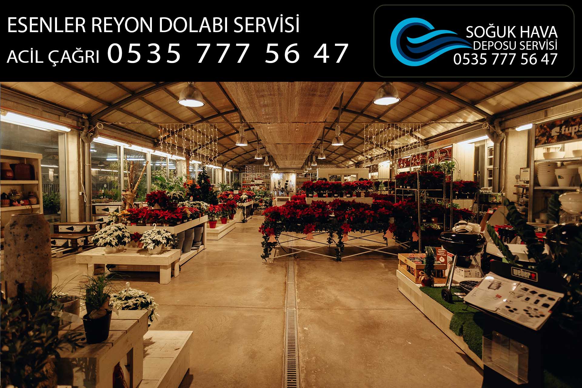 esenler reyon dolabı servisi