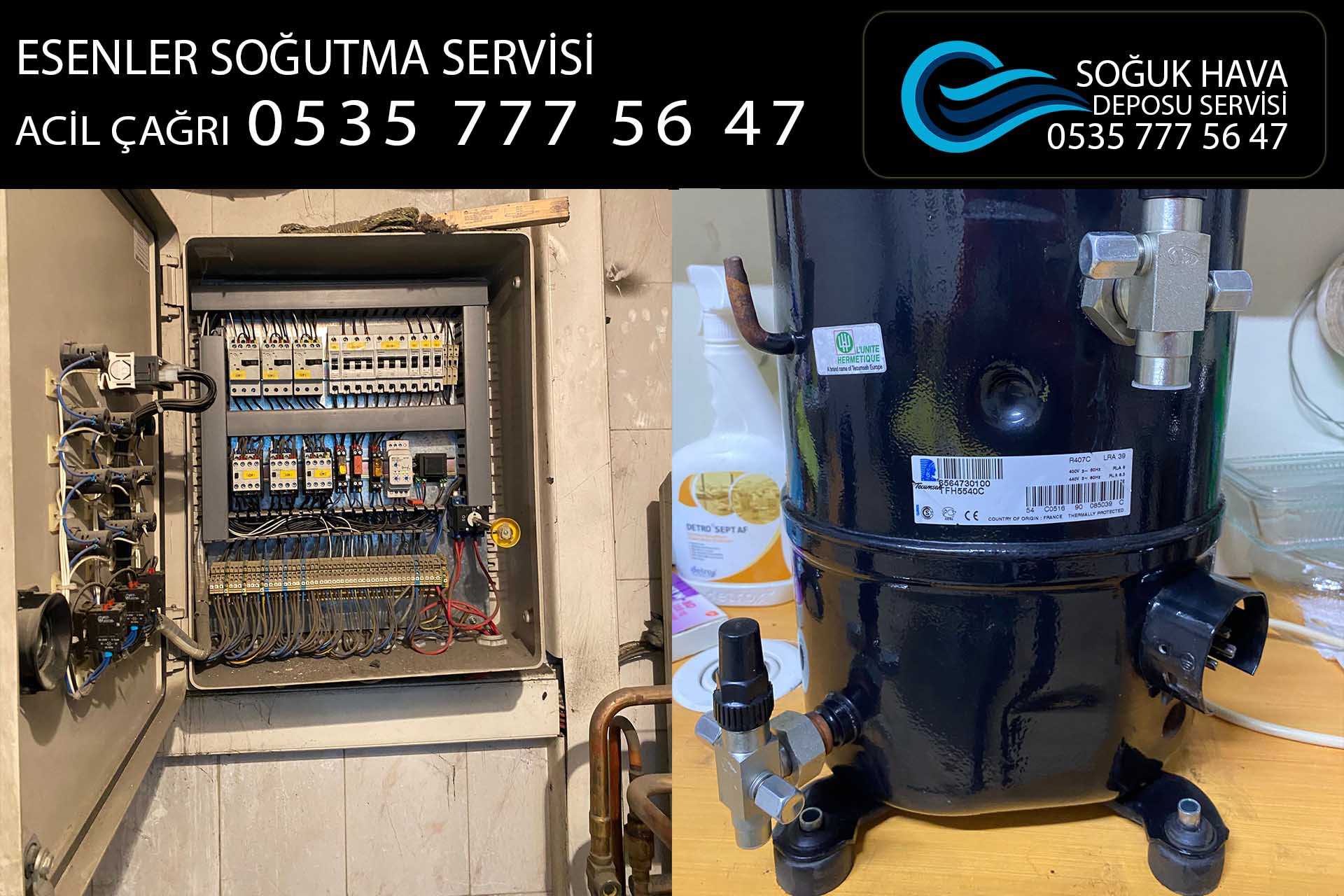 esenler soğutma servisi