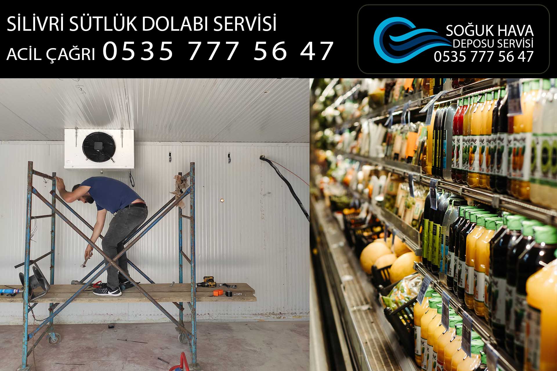 silivri sütlük dolabı servisi