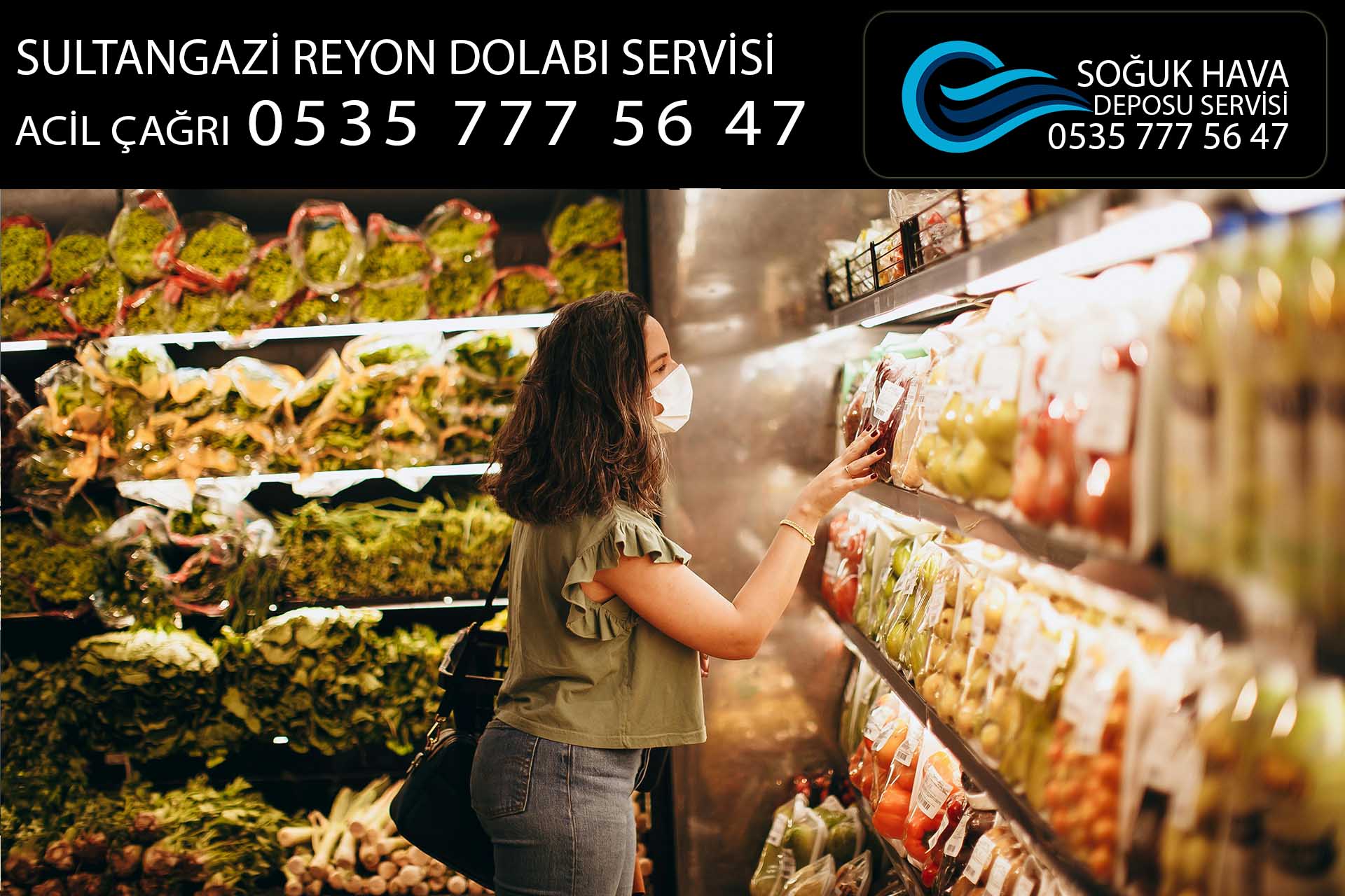sultangazi reyon dolabı servisi