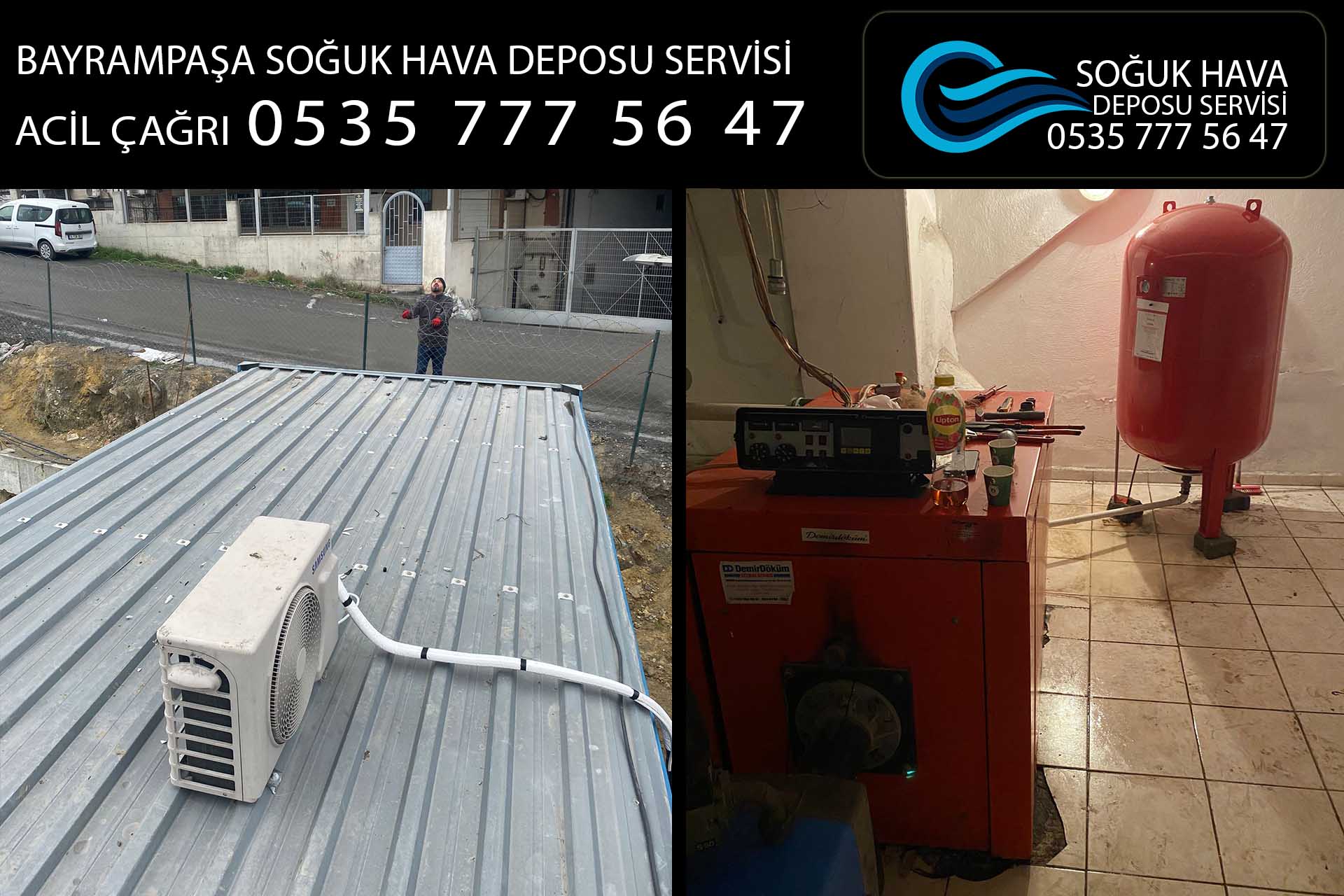 bayrampaşa soğuk hava deposu servisi