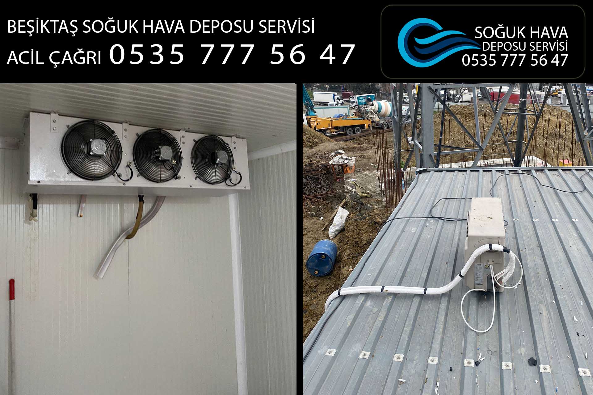 beşiktaş soğuk hava deposu servisi