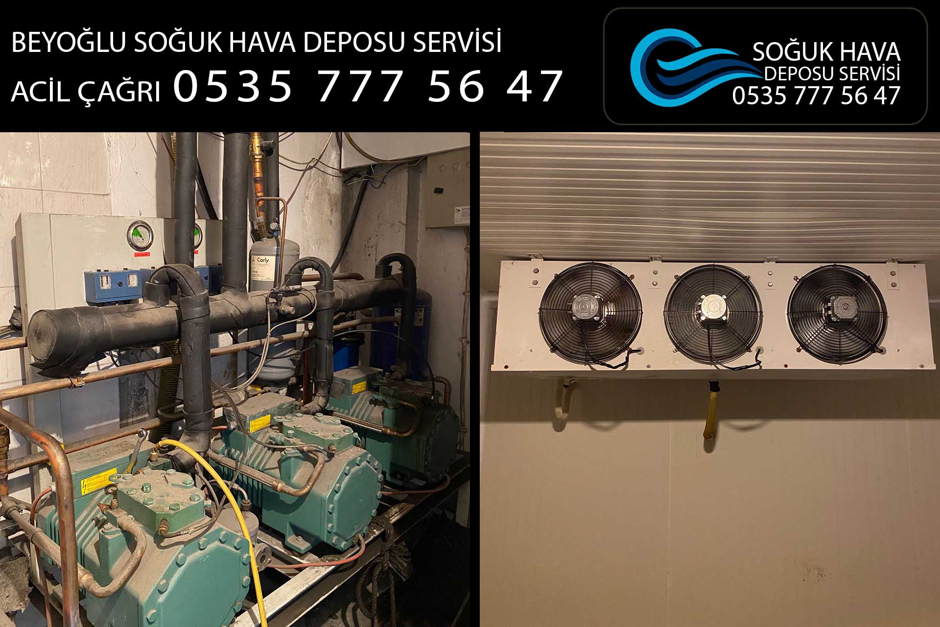 beyoğlu soğuk hava deposu servisi