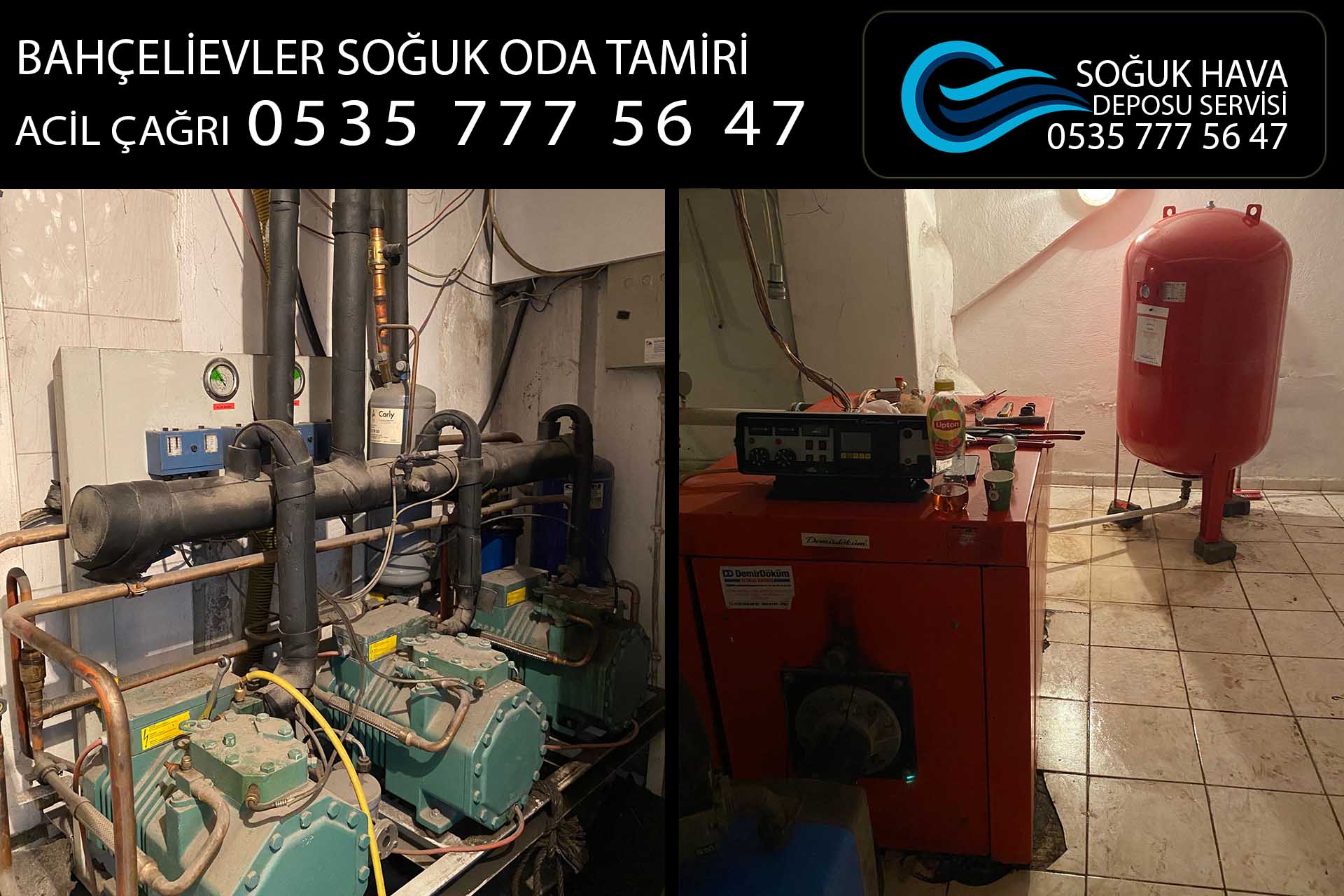 bahçelievler soğuk oda tamiri