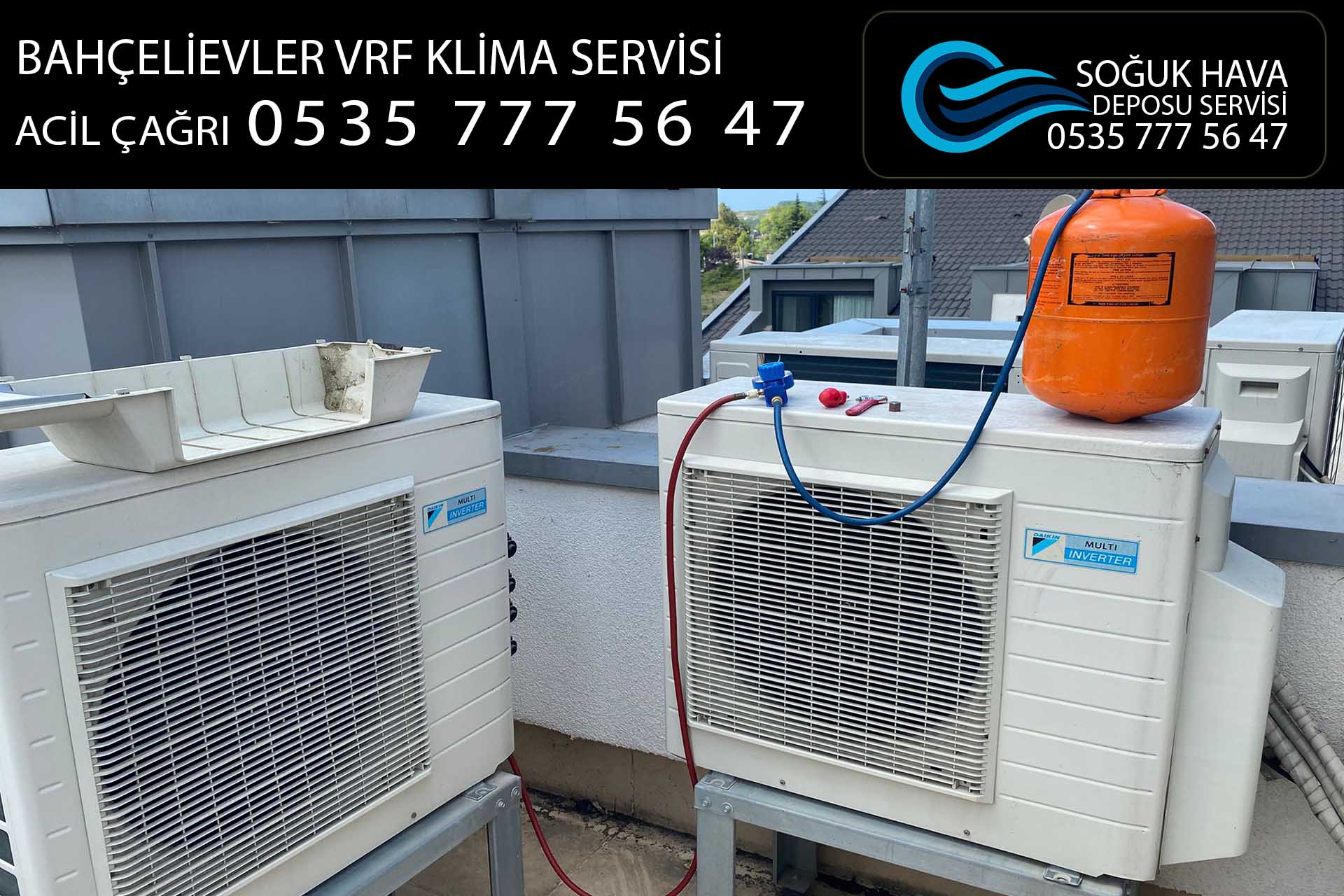 bahçelievler vrf klima servisi