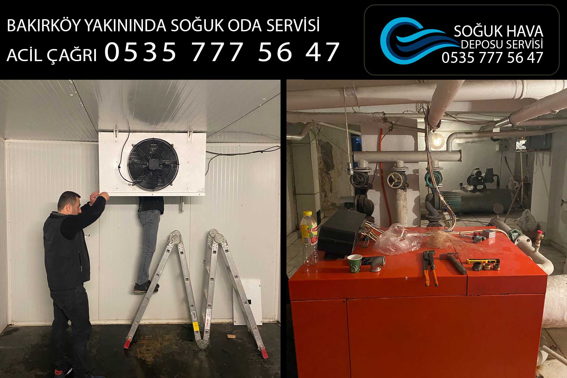 bakırköy yakınında soğuk oda servisi