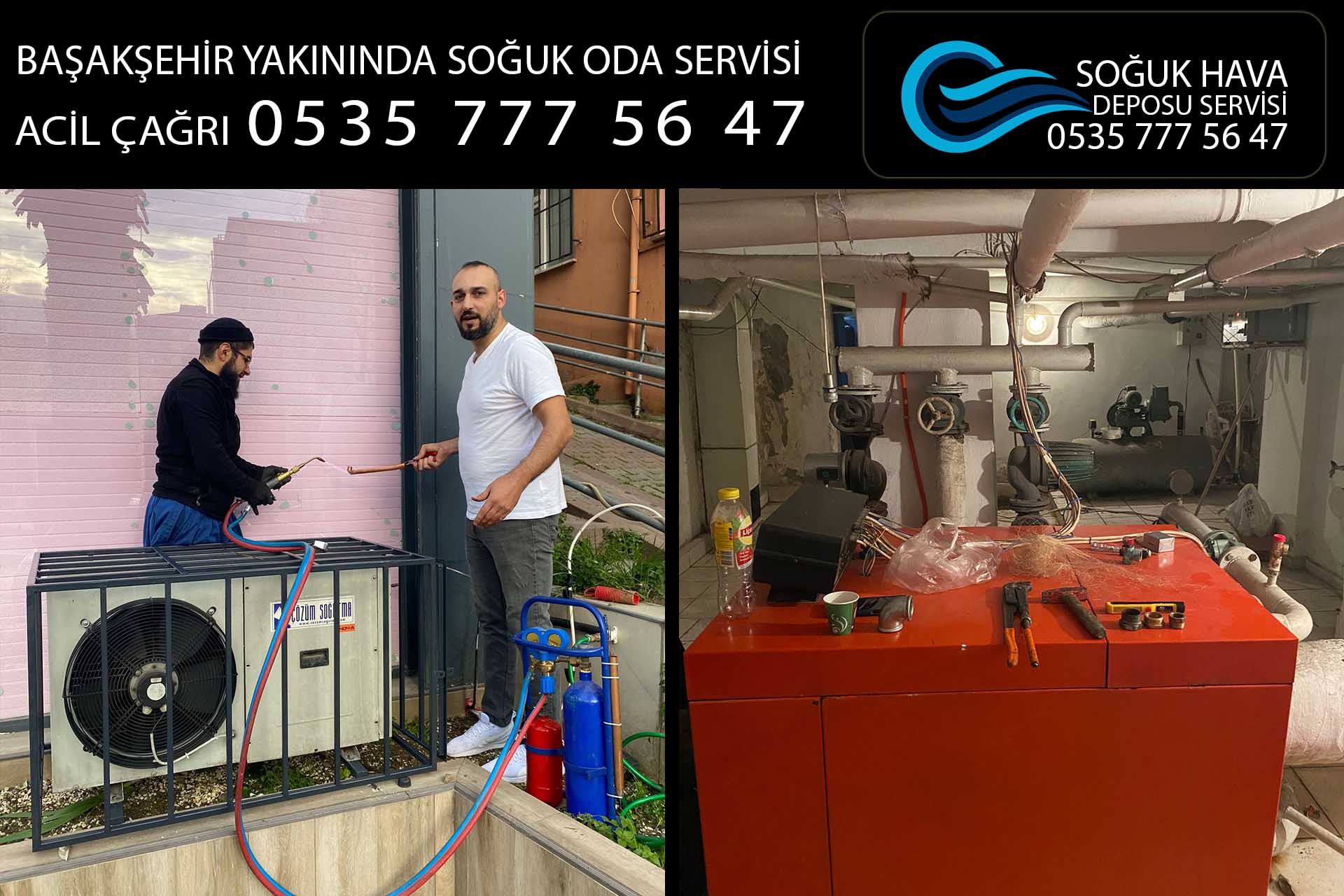 başakşehir yakınında soğuk oda servisi
