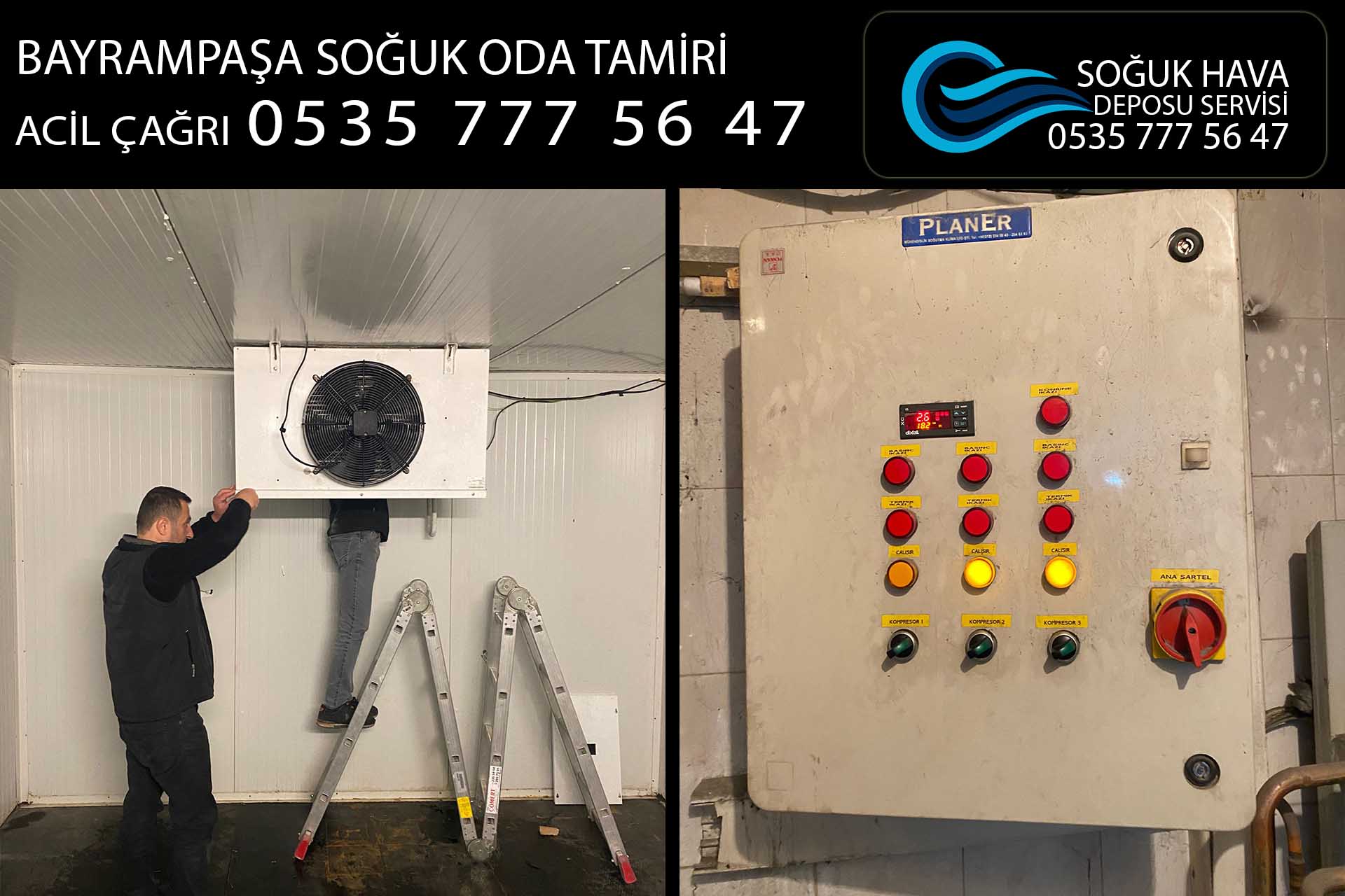 bayrampaşa soğuk oda tamiri