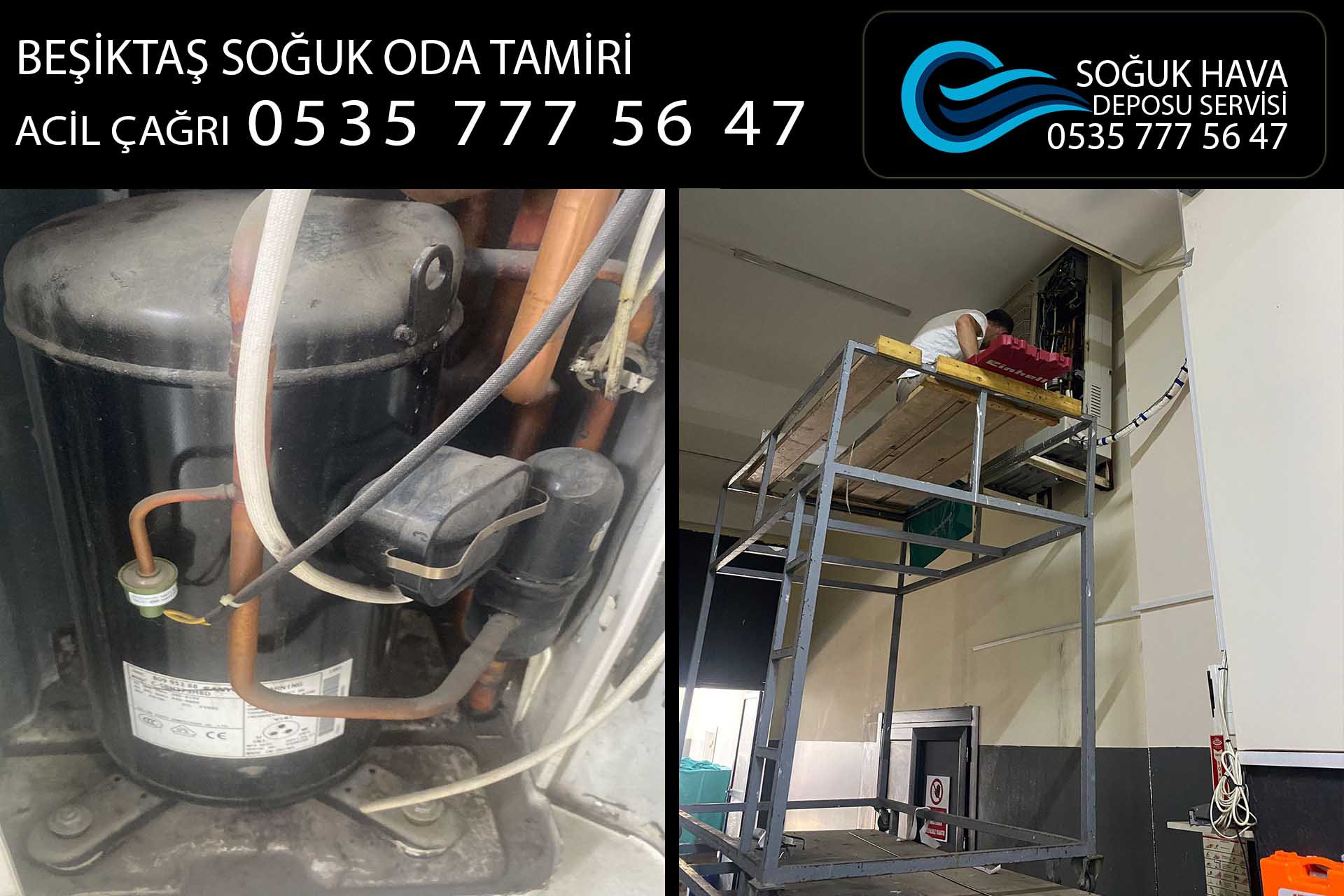 beşiktaş soğuk oda tamiri