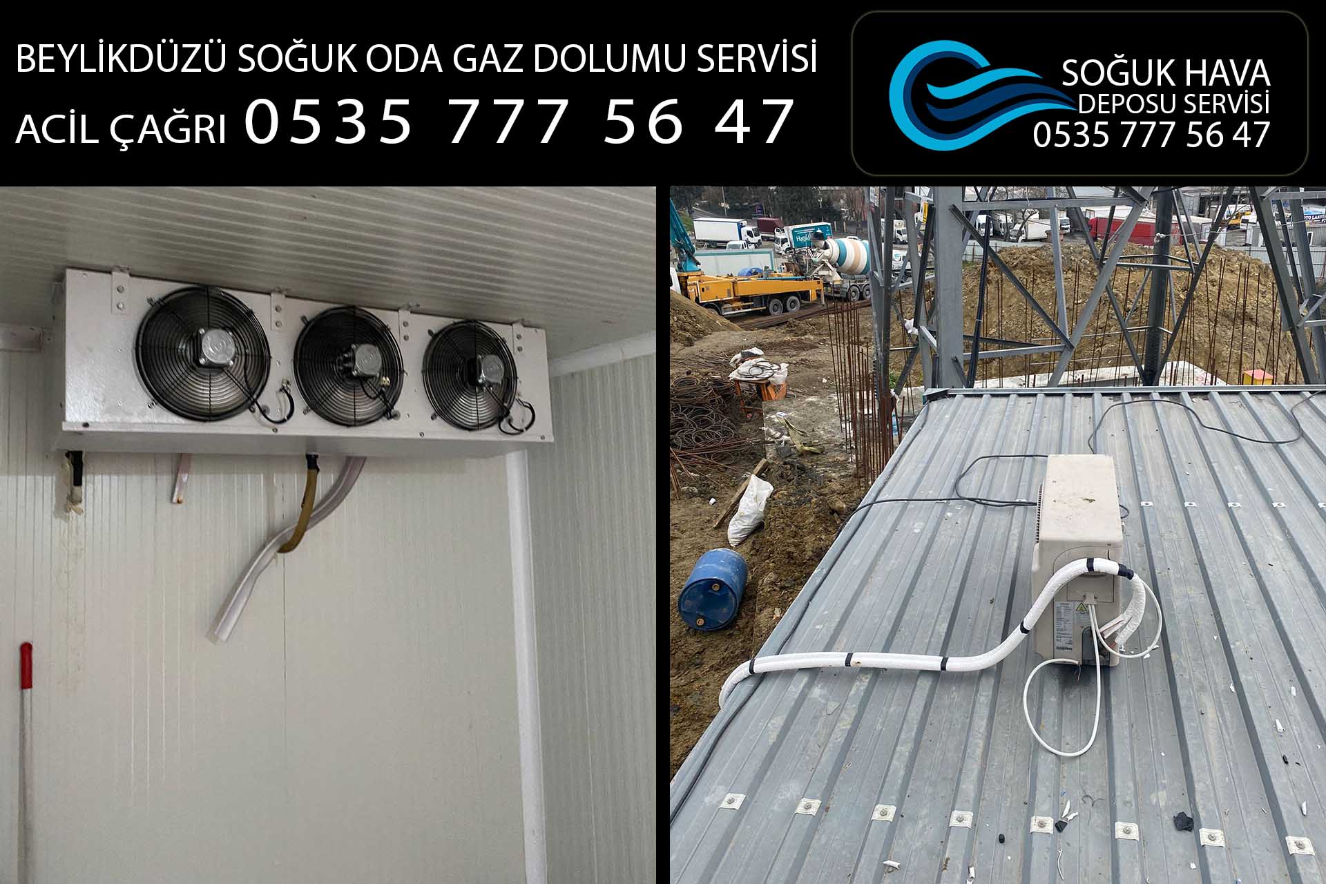 beylikdüzü soğuk oda gaz dolumu servisi