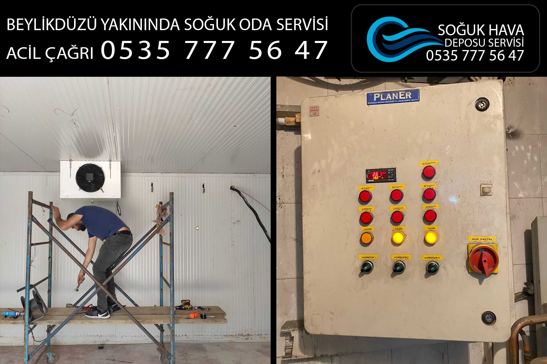 beylikdüzü yakınında soğuk oda servisi