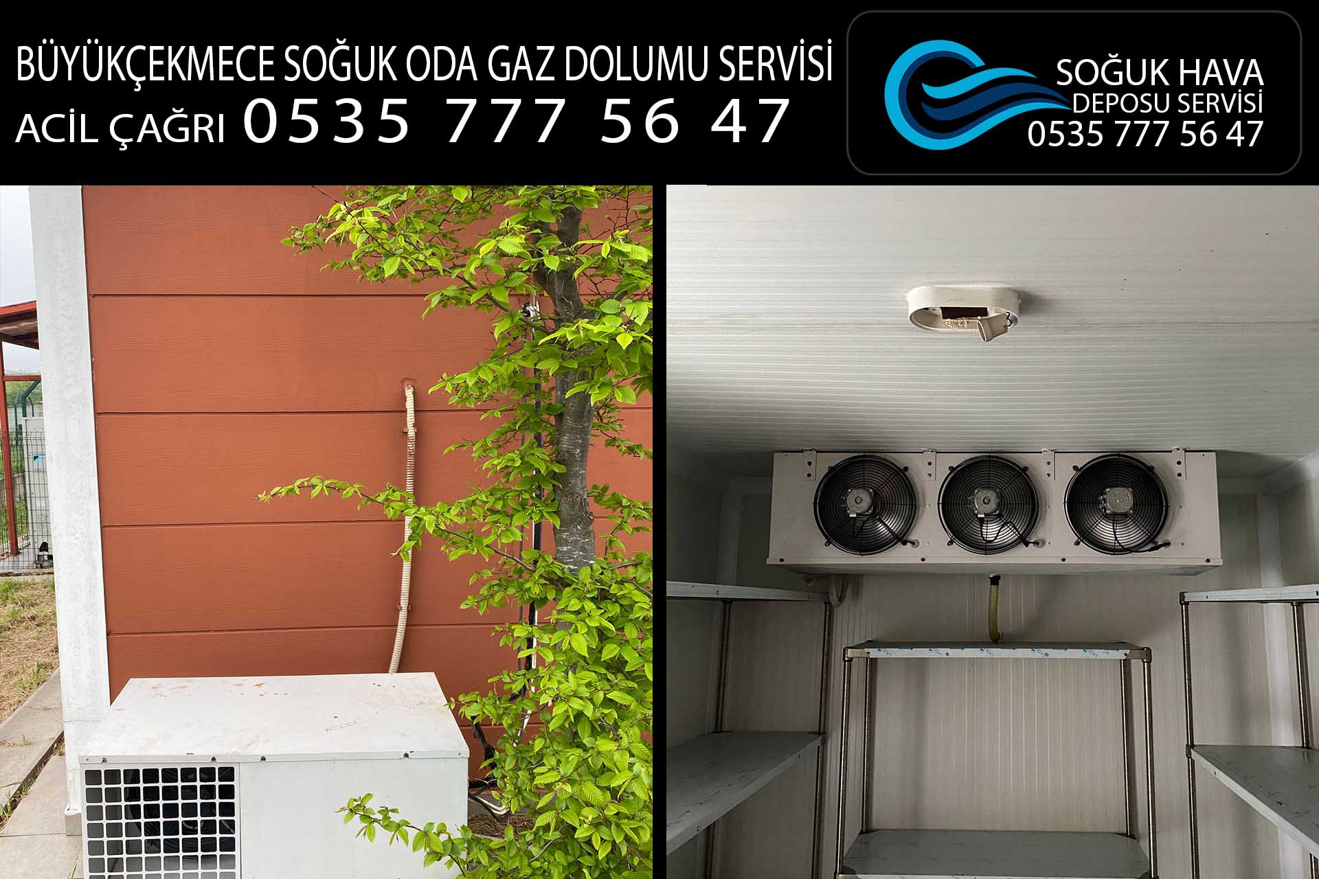 büyükçekmece soğuk oda gaz dolumu servisi