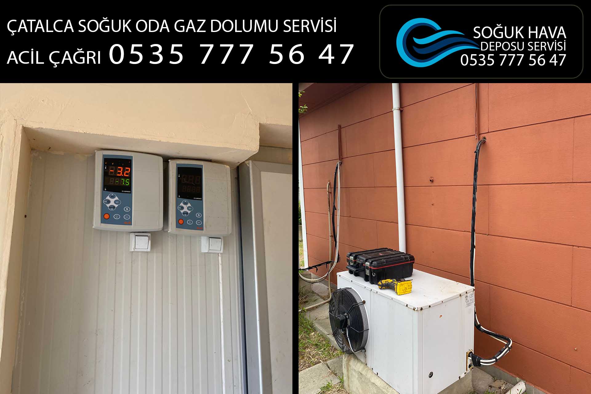 çatalca soğuk oda gaz dolumu servisi
