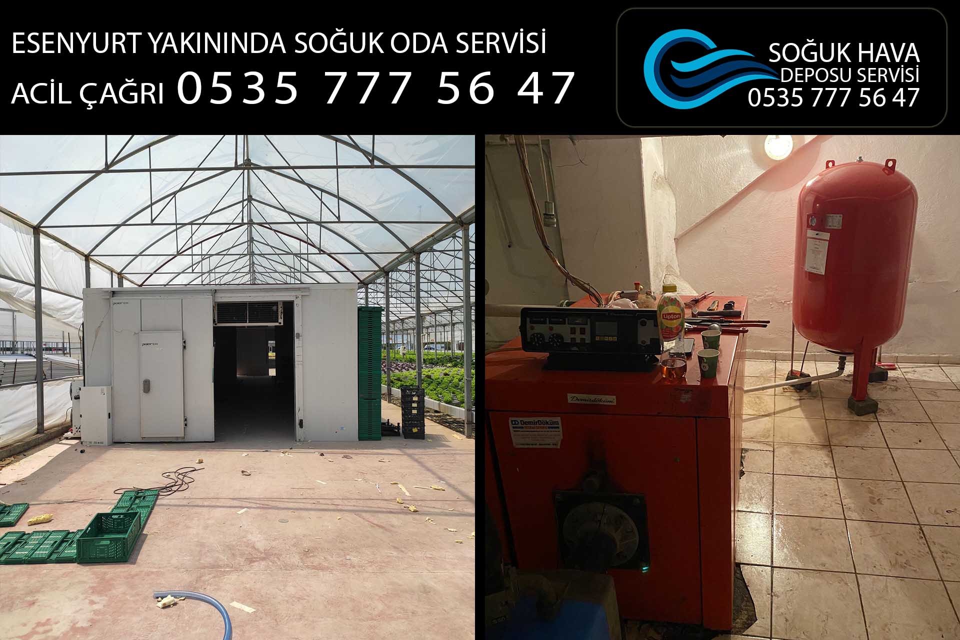 esenyurt yakınında soğuk oda servisi