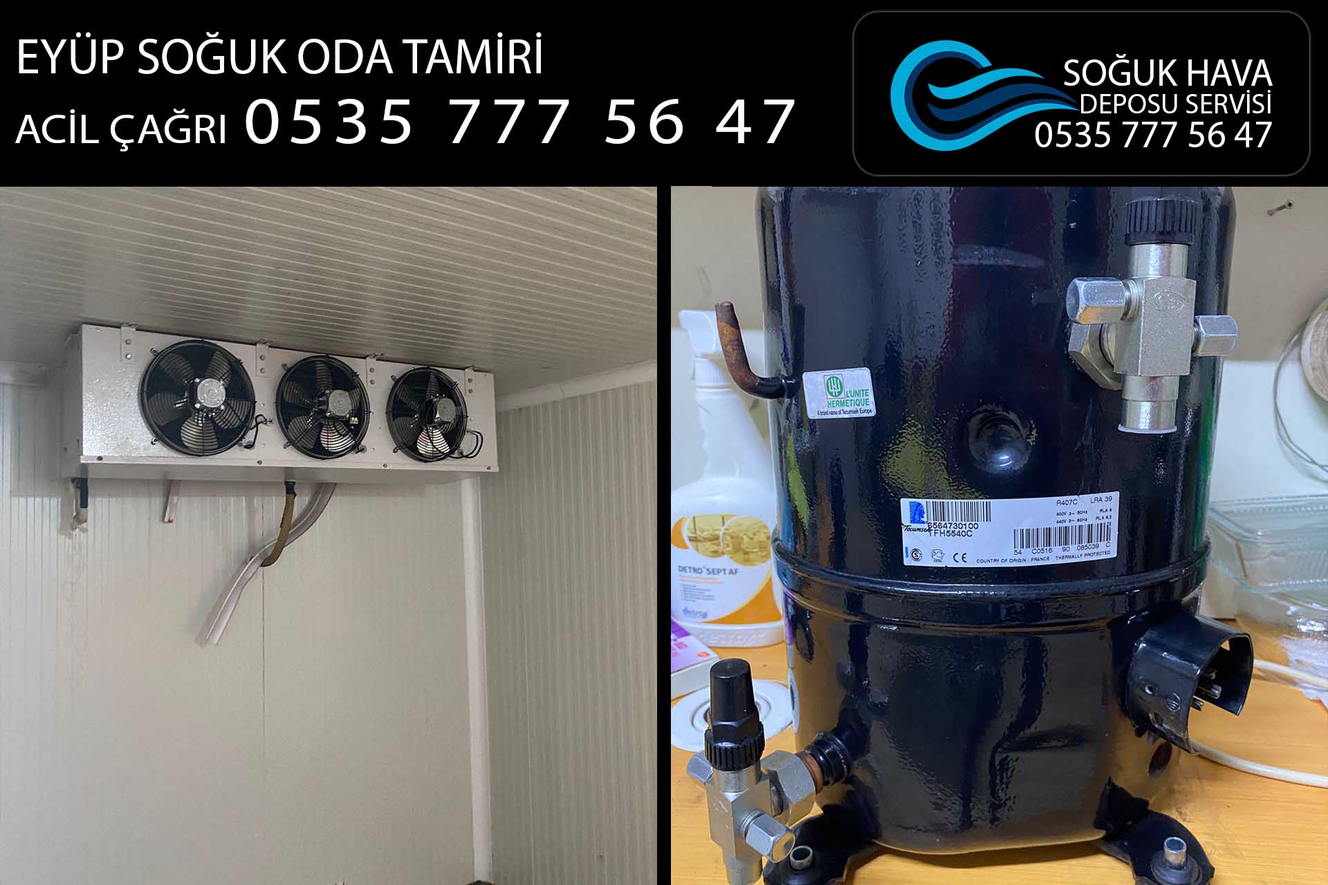 eyüp soğuk oda tamiri