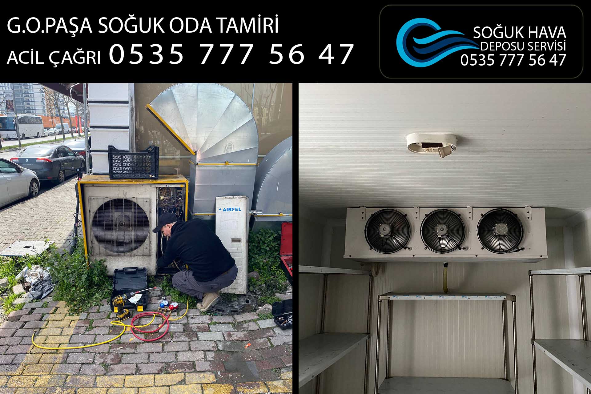 gaziosmanpaşa soğuk oda tamiri