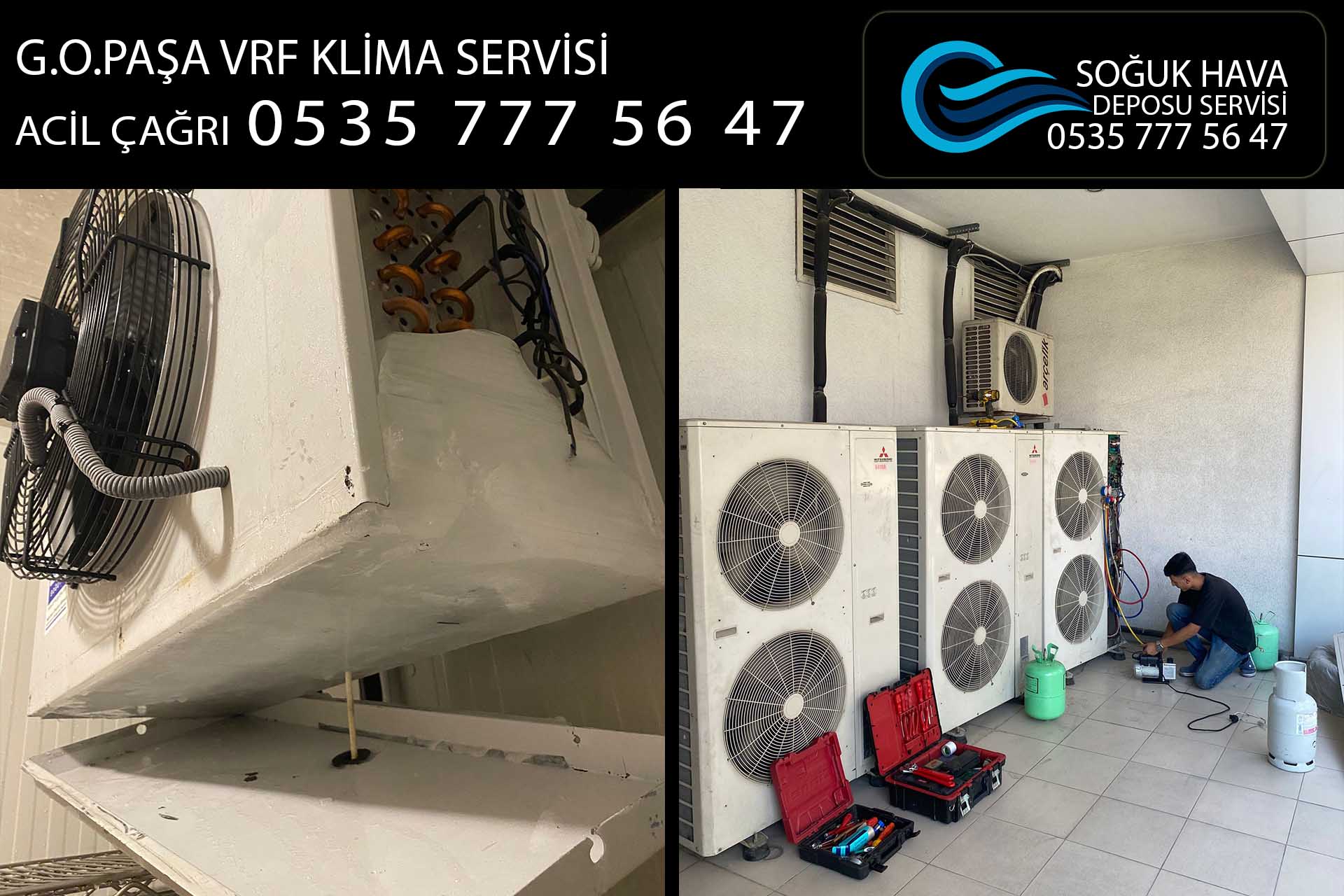 gaziosmanpaşa vrf klima servisi