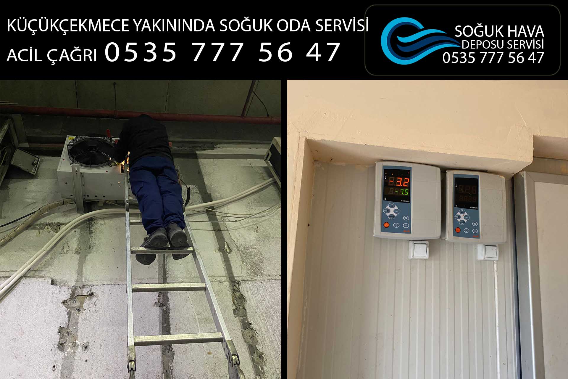 küçükçekmece yakınında soğuk oda servisi