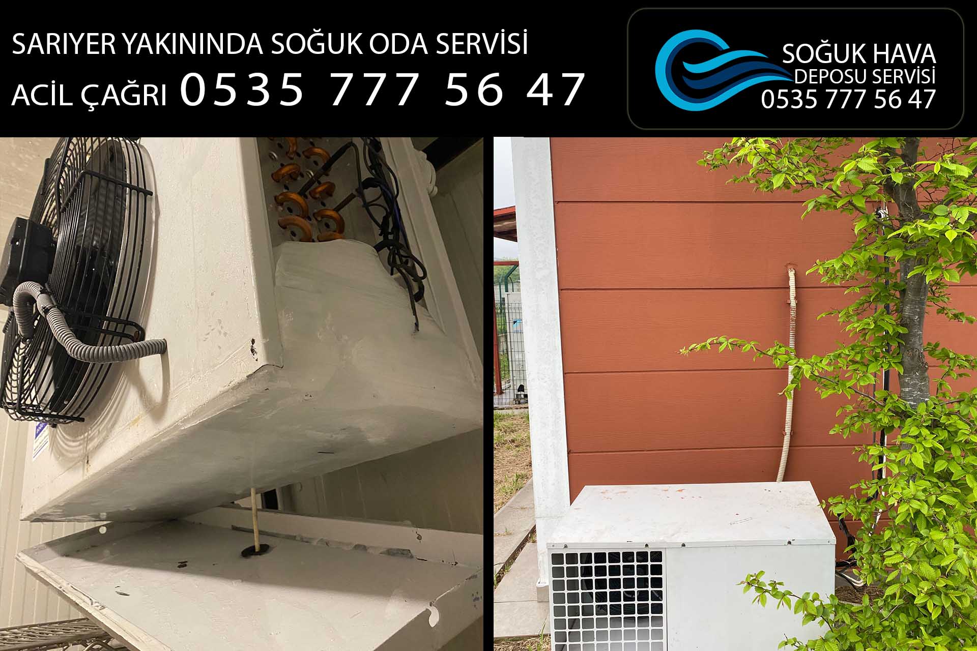 sarıyer yakınında soğuk oda servisi