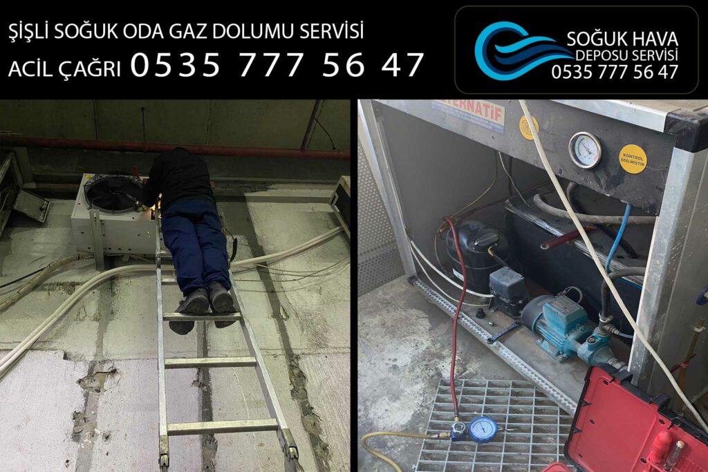 şişli soğuk oda gaz dolumu servisi