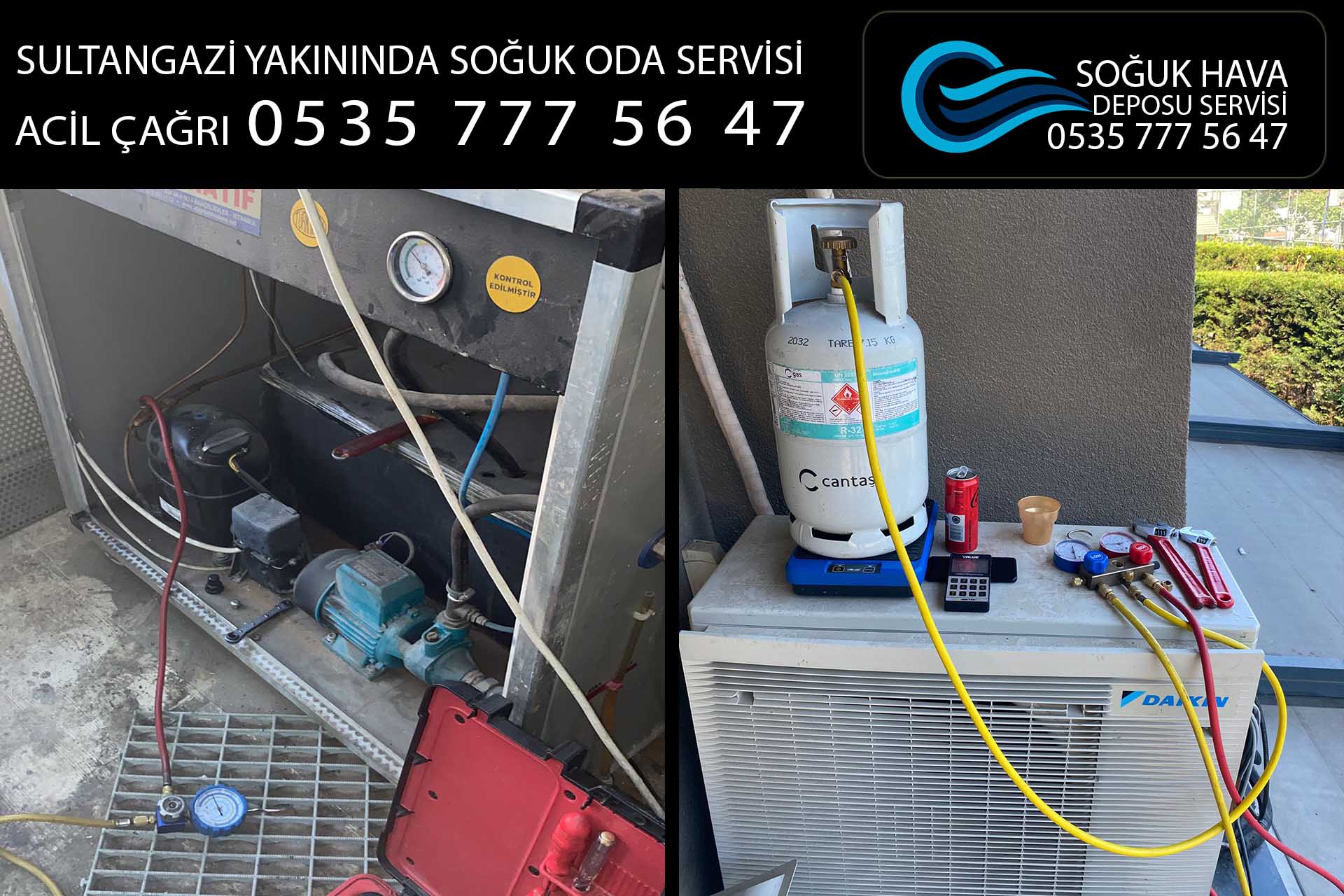 sultangazi yakınında soğuk oda servisi